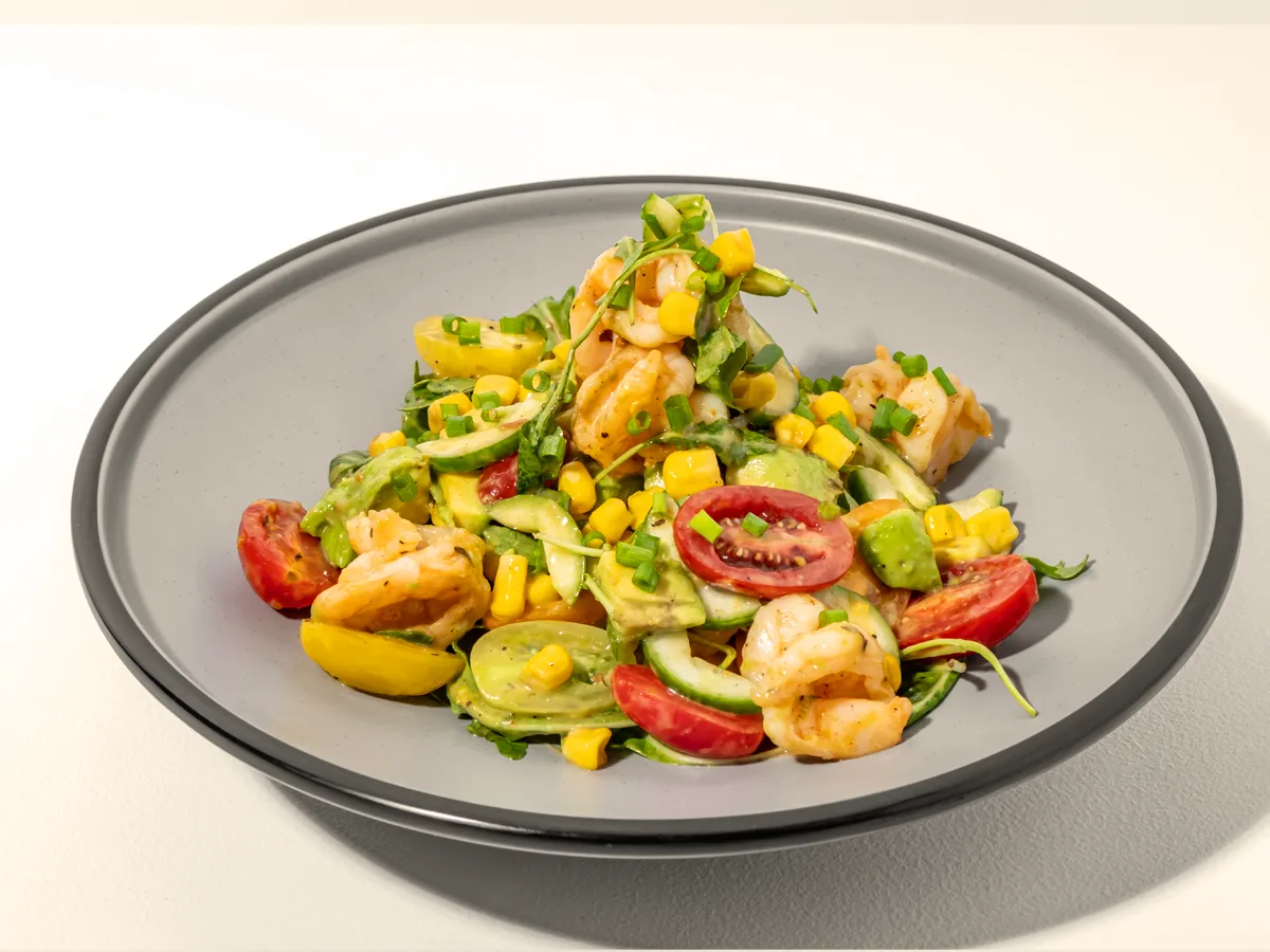 Cajun Shrimp Avocado Salad
