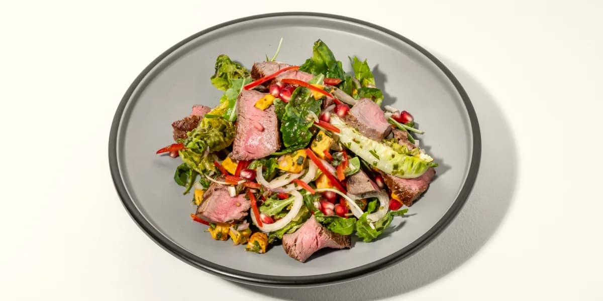 Fillet Steak Chimichurri Salad