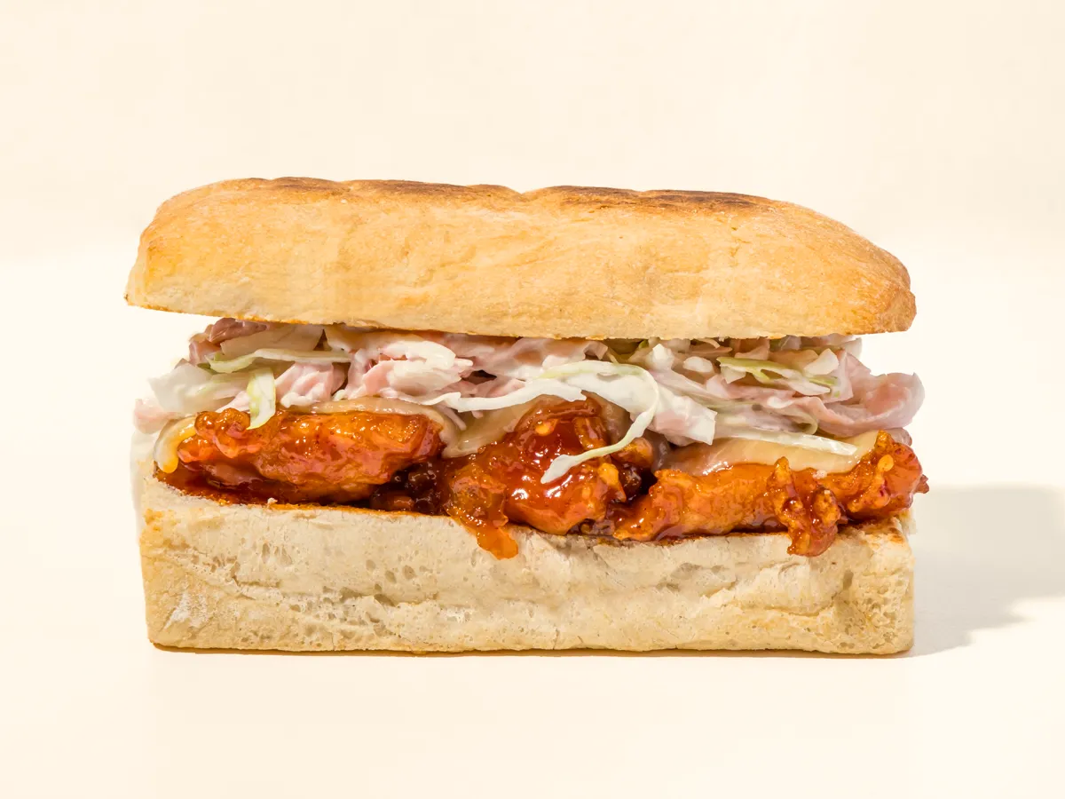 Honey Glazed Korean Chicken