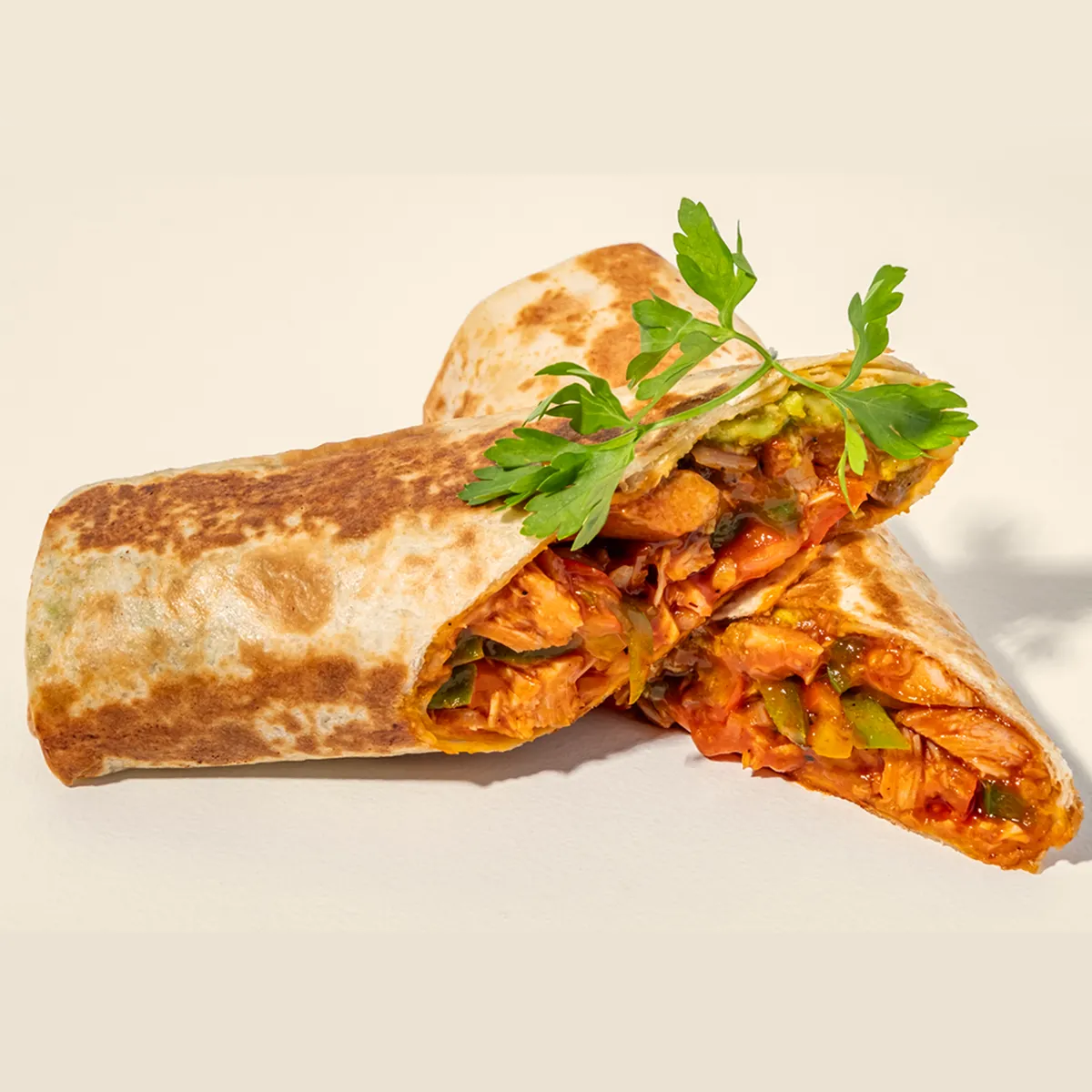 Spicy Chicken Avocado Wrap