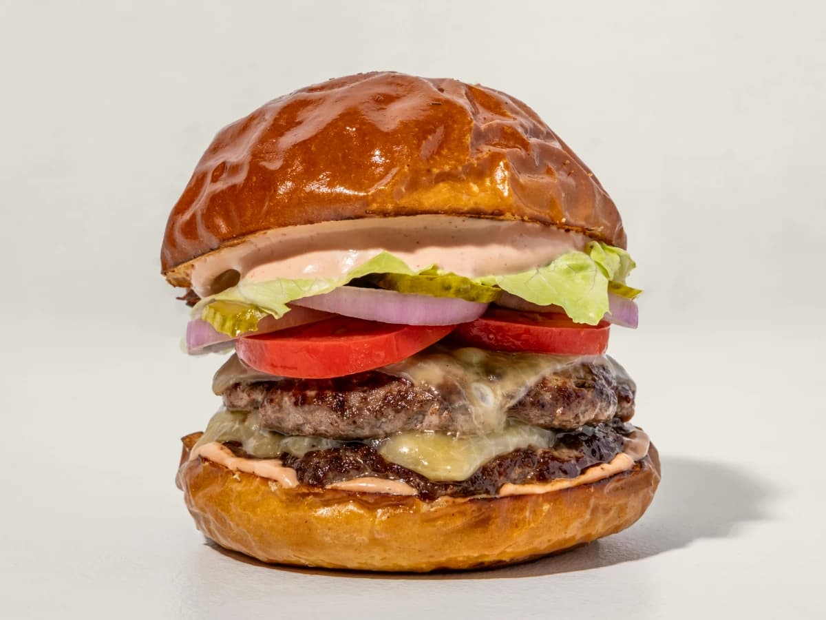 Tito's Double Classic Burger